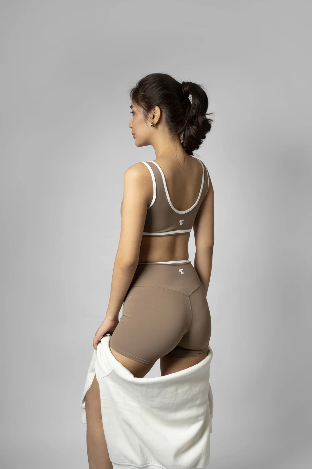 Gianna Set in Nude, view 3