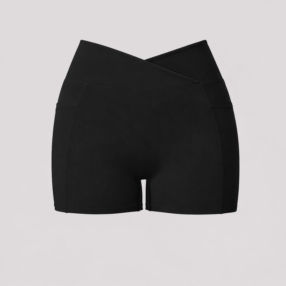 Via Shorts in Black